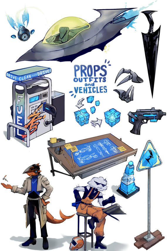 World Building concept