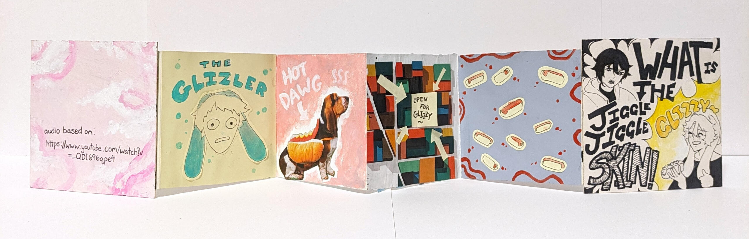 Cover of accordion book