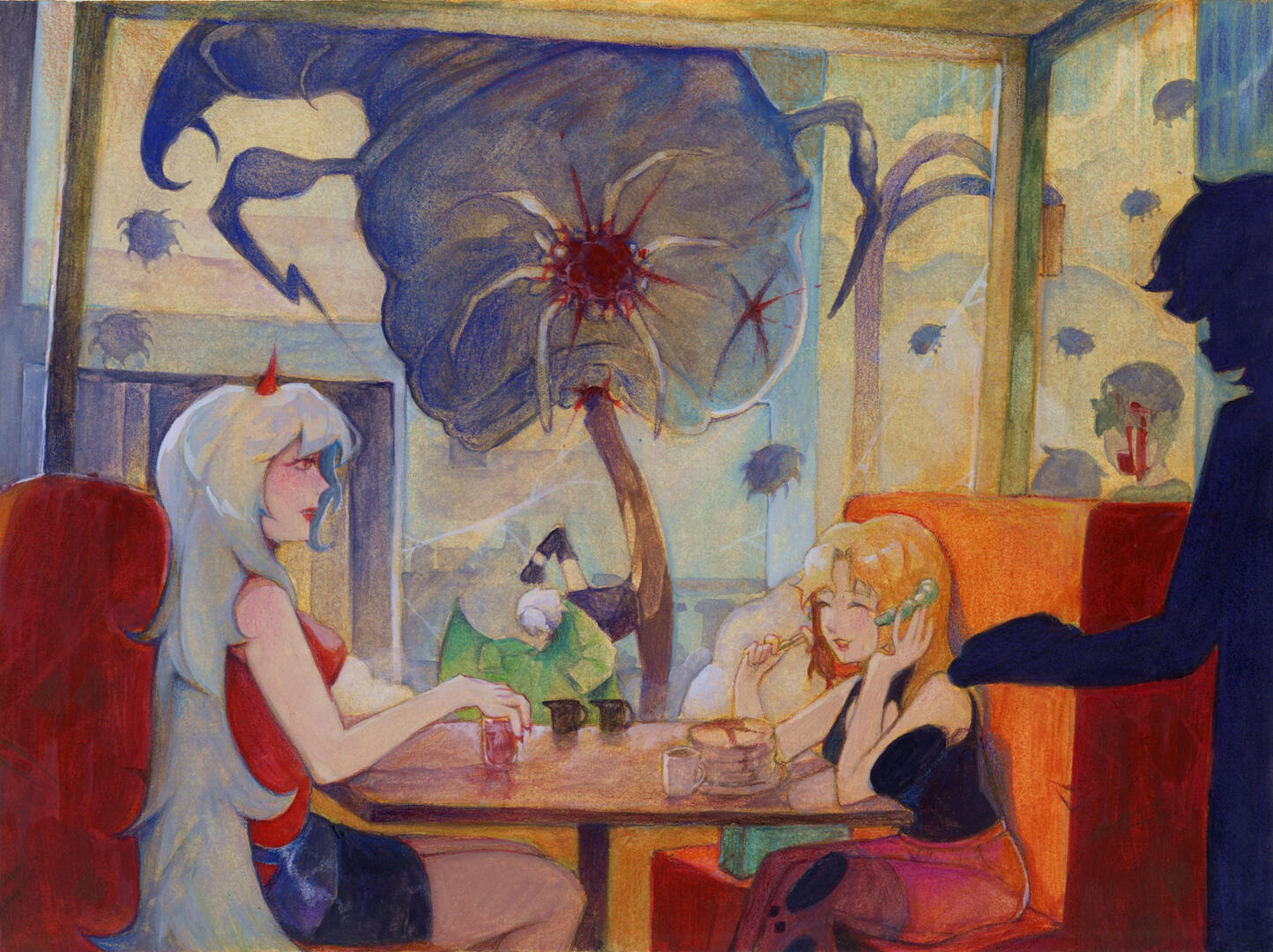 Regular day at the diner