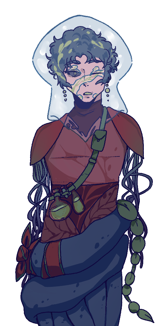 suprised slackjaw sprite - colorist and clean-up (line-art by Alex-@AgV_Gallery)