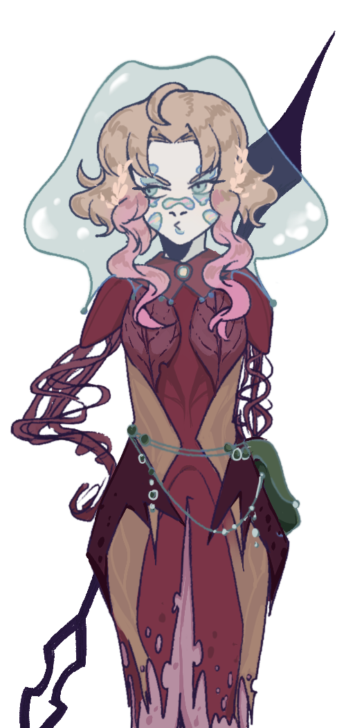 angry Saffron sprite - colorist and clean-up (line-art by Alex-@AgV_Gallery)